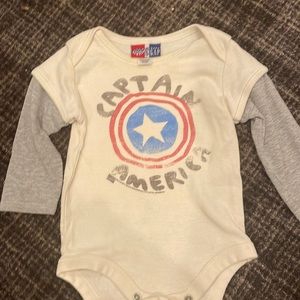 Baby Gap Captain America Onesie